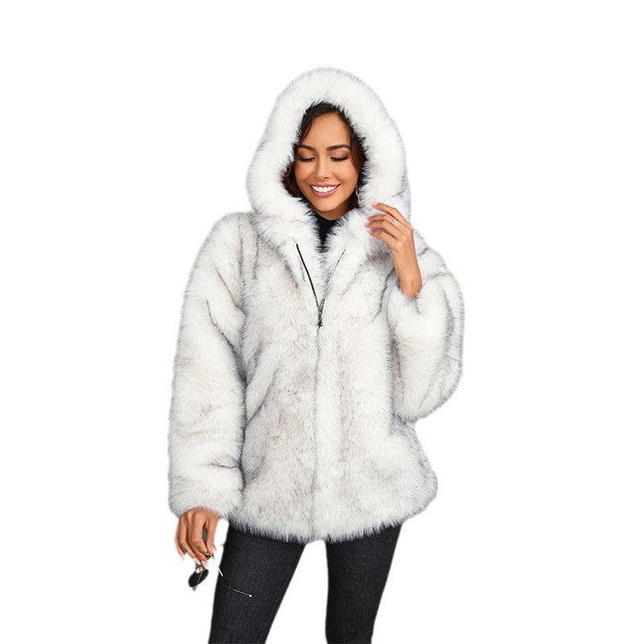 Ladies Cozy Hoodie Jacket Lune London