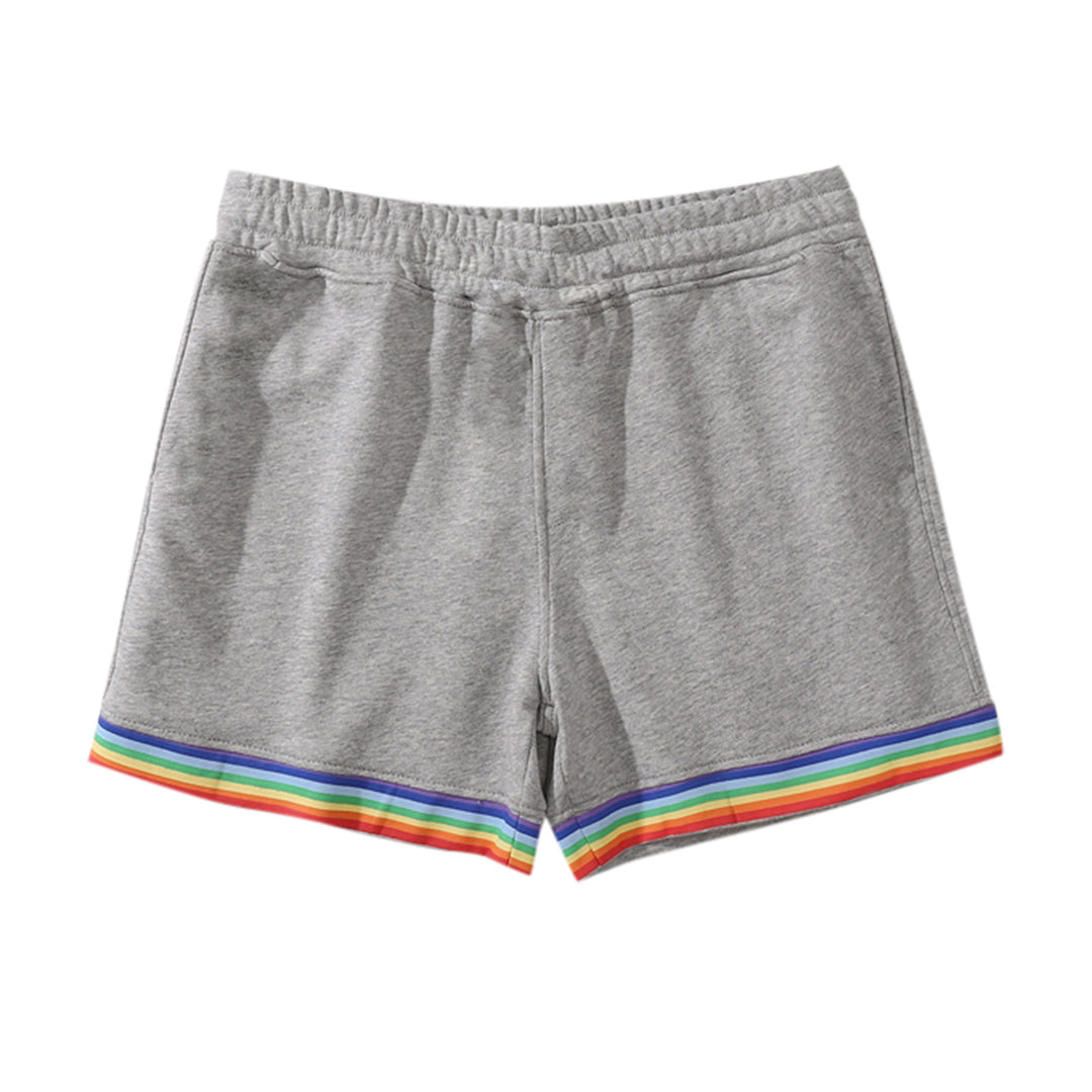 Lune London women's sporty leisure pants with colorful striped design