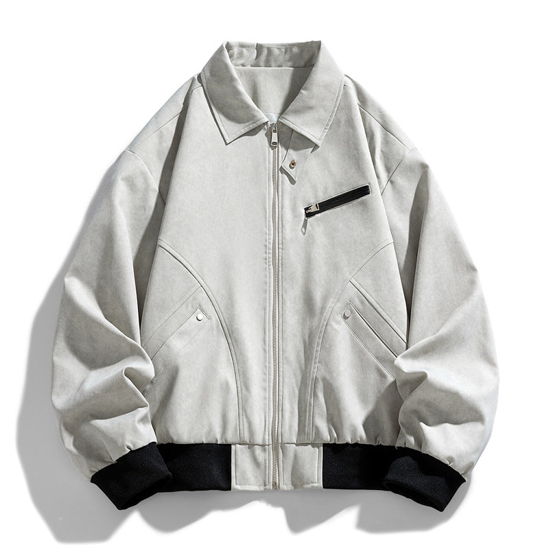 Casual bomber jacket for men with refined cut Lune London