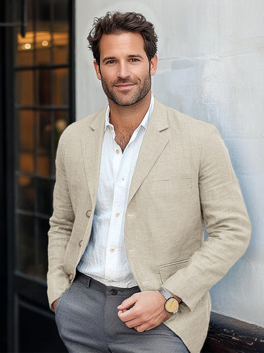 Casual linen blazer for men Amarae