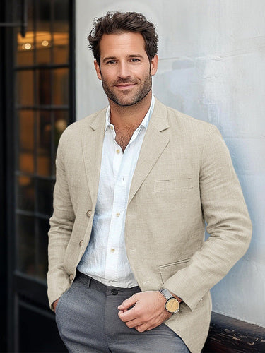 Amarae | Men's Casual Linen Blazer