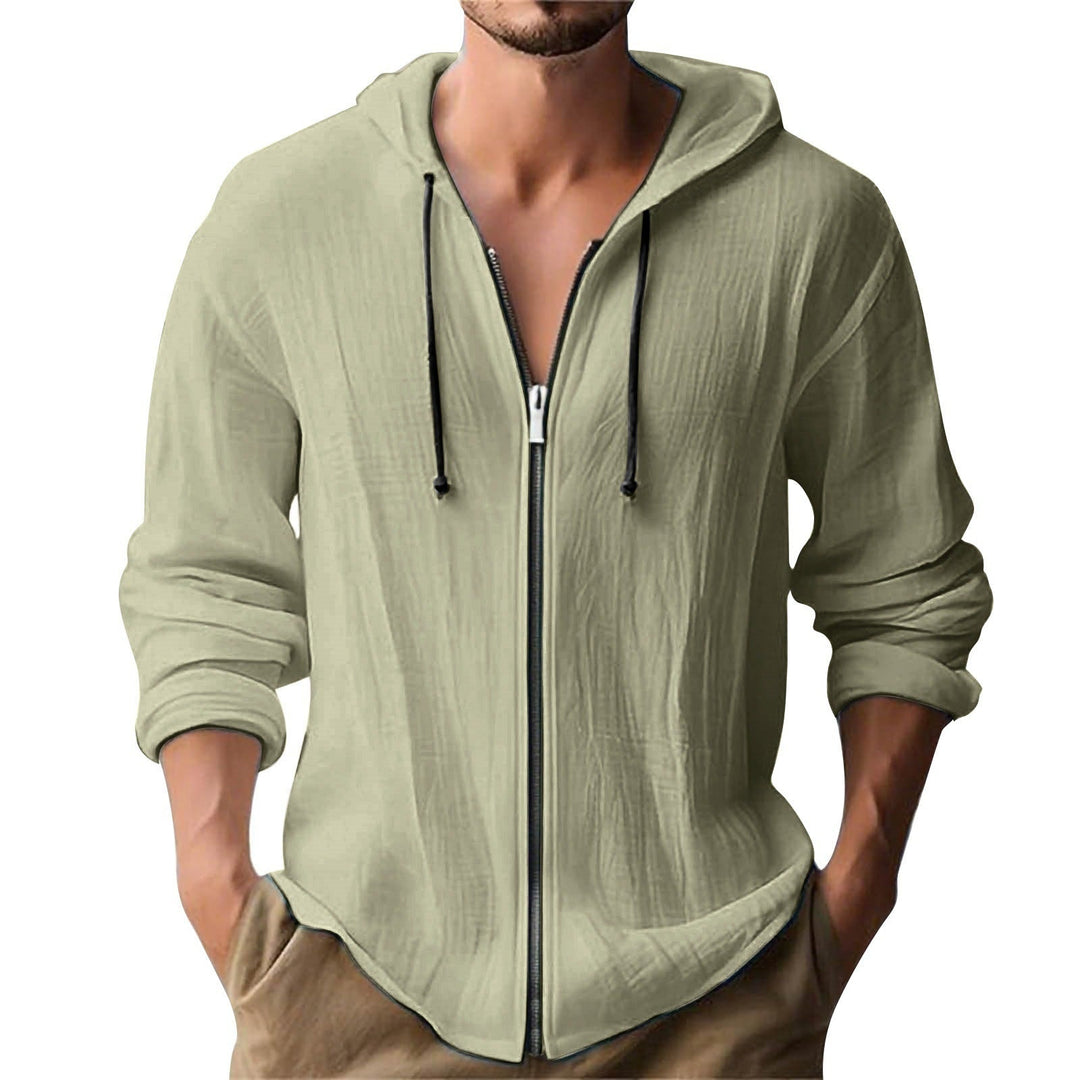 Men's Casual Hoodie Jacket with Zipper Amarae