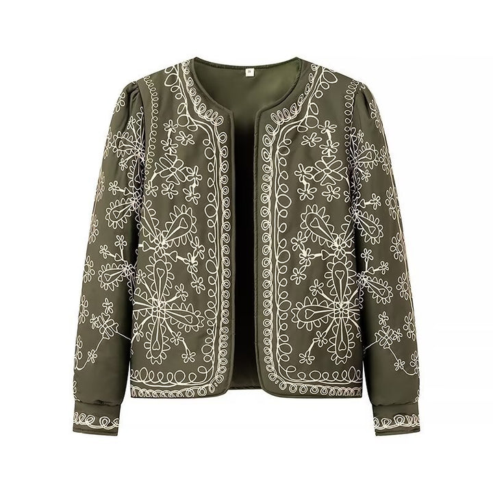 Veste florale à la mode pour femmes avec coupe élégante Chic & Stil