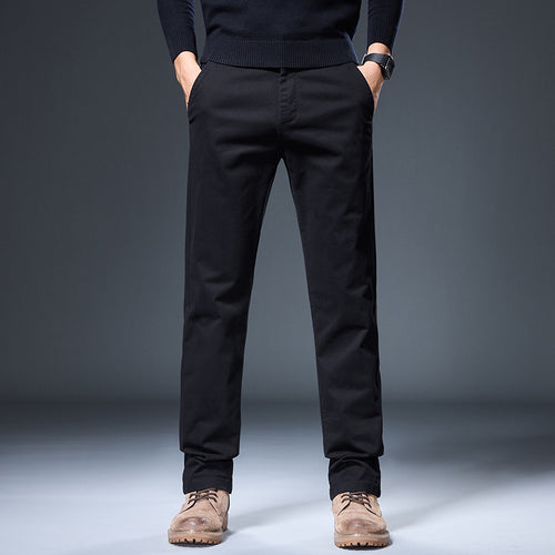 Comfortable chino pants for men with practical side pockets Amarae