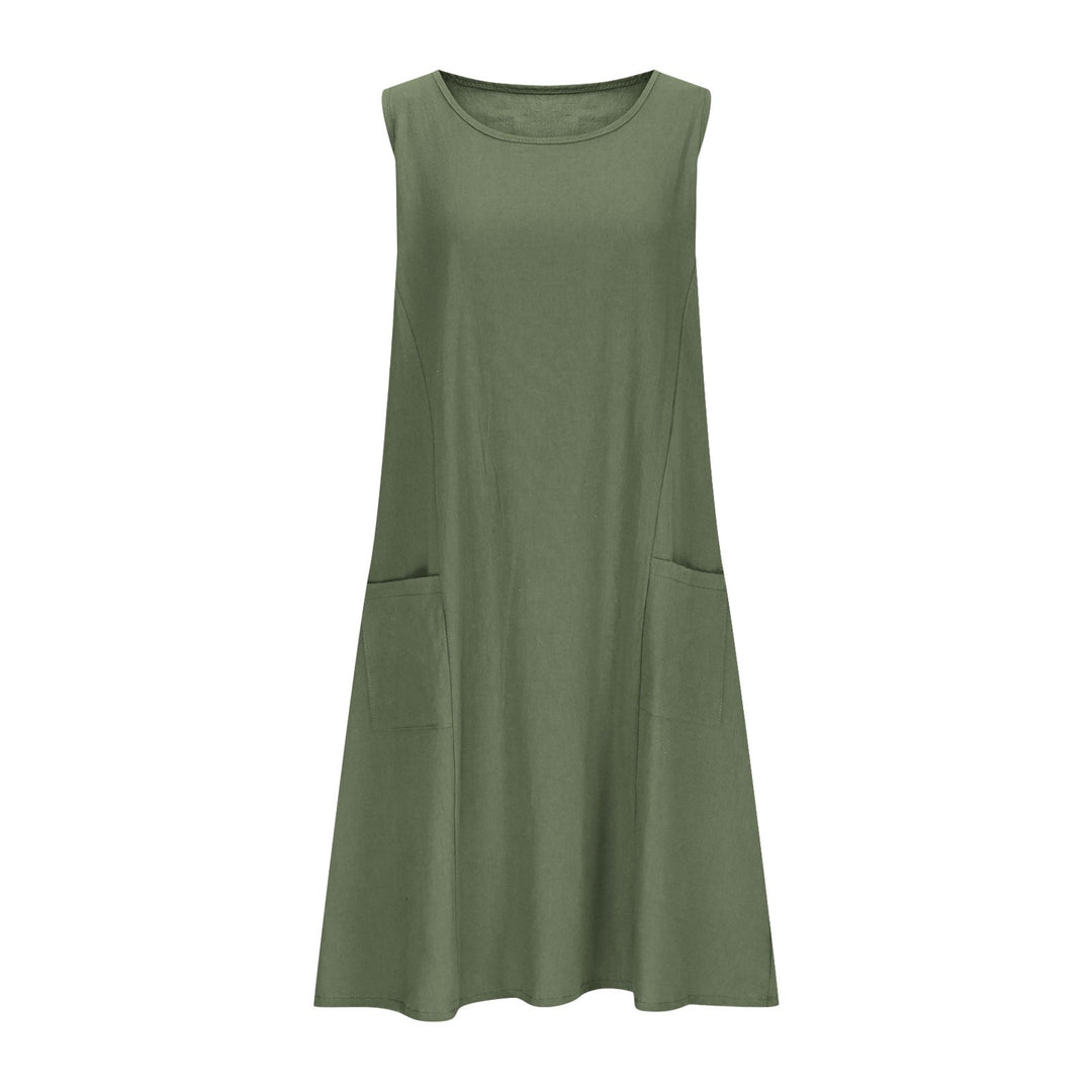 Lune London sleeveless shift dress for women