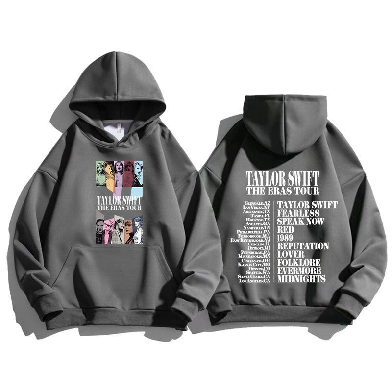 Women's hoodie with artistic motif and inspiring listing Chic & Stil