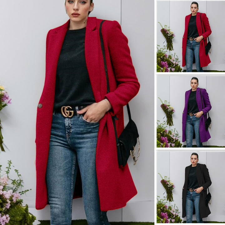 Ladies elegant and comfortable wool coat Amarae