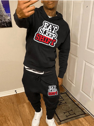 Women's hoodie and jogging set with motivational phrase Amarae