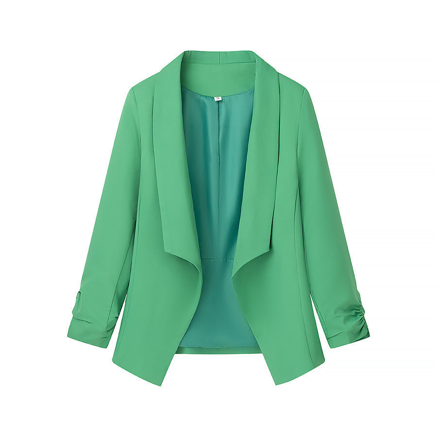Dames Élégante Veste avec Coupe Décontractée et Col Chic Chic & Stil