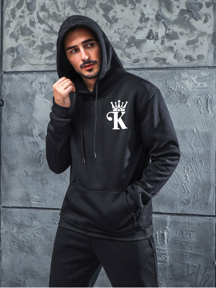 Ladies hoodie with high quality collar and classic design of logo Lune London
