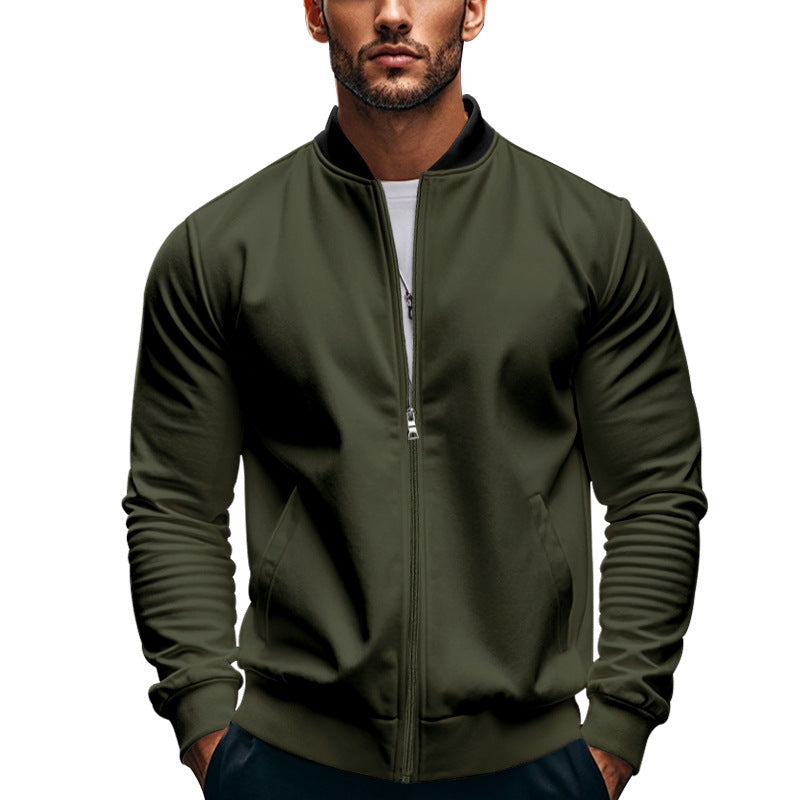 Sporty bomber jacket for men with practical pockets Lune London