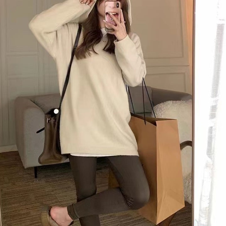 Hoodie surdimensionné pour femmes avec une coupe décontractée et des poches pratiques Chic & Stil