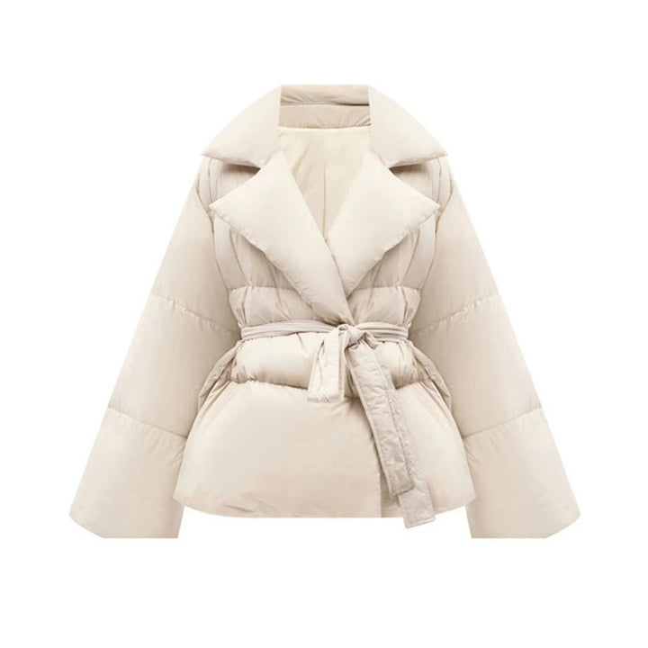 Women Trendy Wrapped Coat Lune London