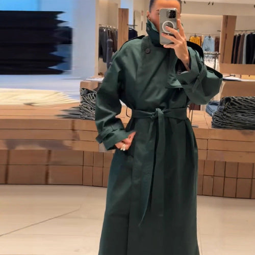 Manteau trench élégant pour femmes avec ceinture pratique Chic & Stil