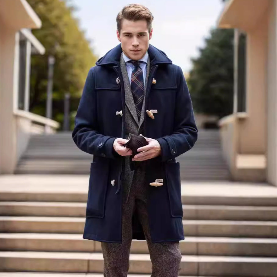 Elegant duffle coat for men with classic design Amarae