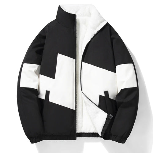 Casual men's jacket with a striking design Amarae