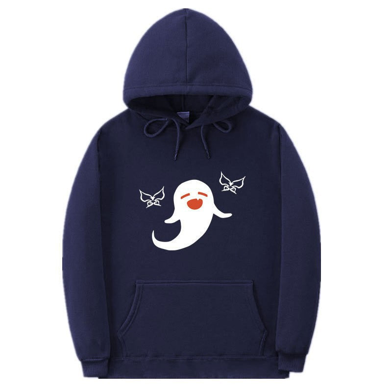 Women's Hoodie with Playful Ghost Design Chic & Stil