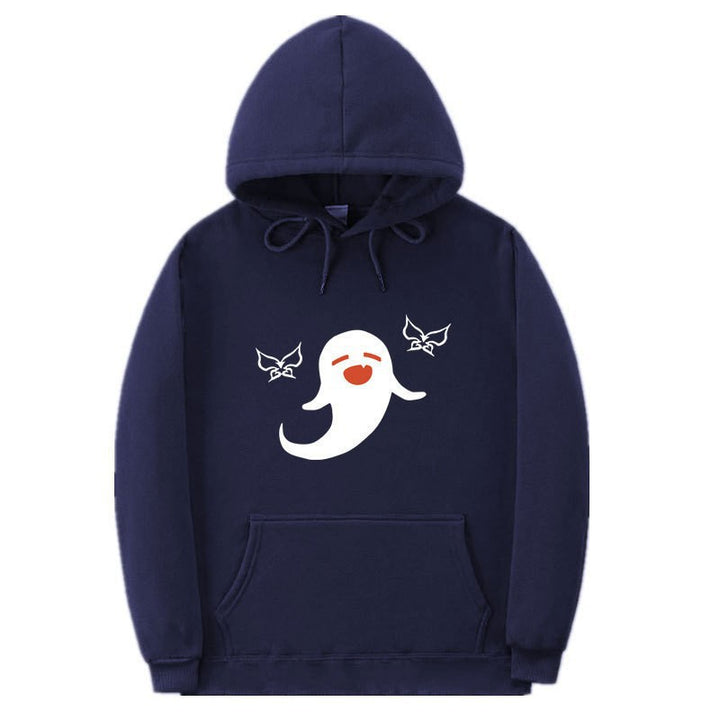 Women's Hoodie with Playful Ghost Design Chic & Stil