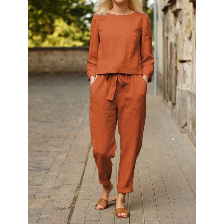 Dames Ensemble Élégant et Aéré Deux-Pièces Chic & Stil