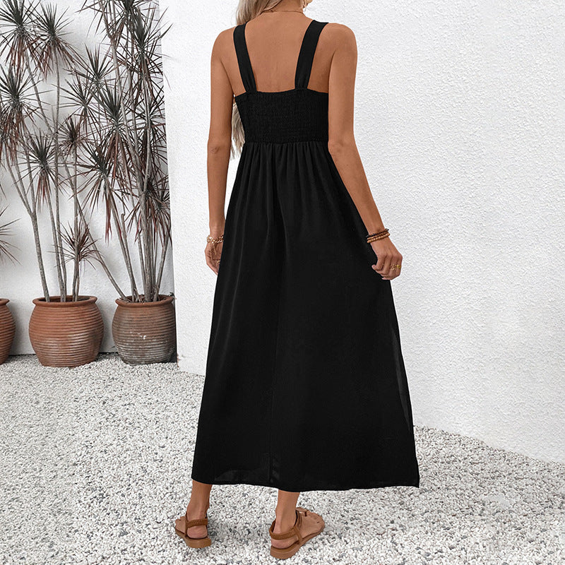 Women Embroidered Maxi Dress Lune London