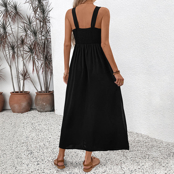 Women Embroidered Maxi Dress Lune London