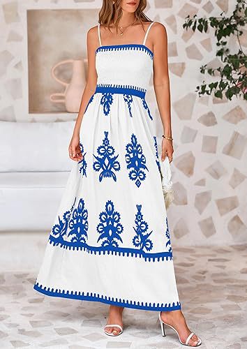 Maxi dress for women with elaborate handmade embroidery Amarae