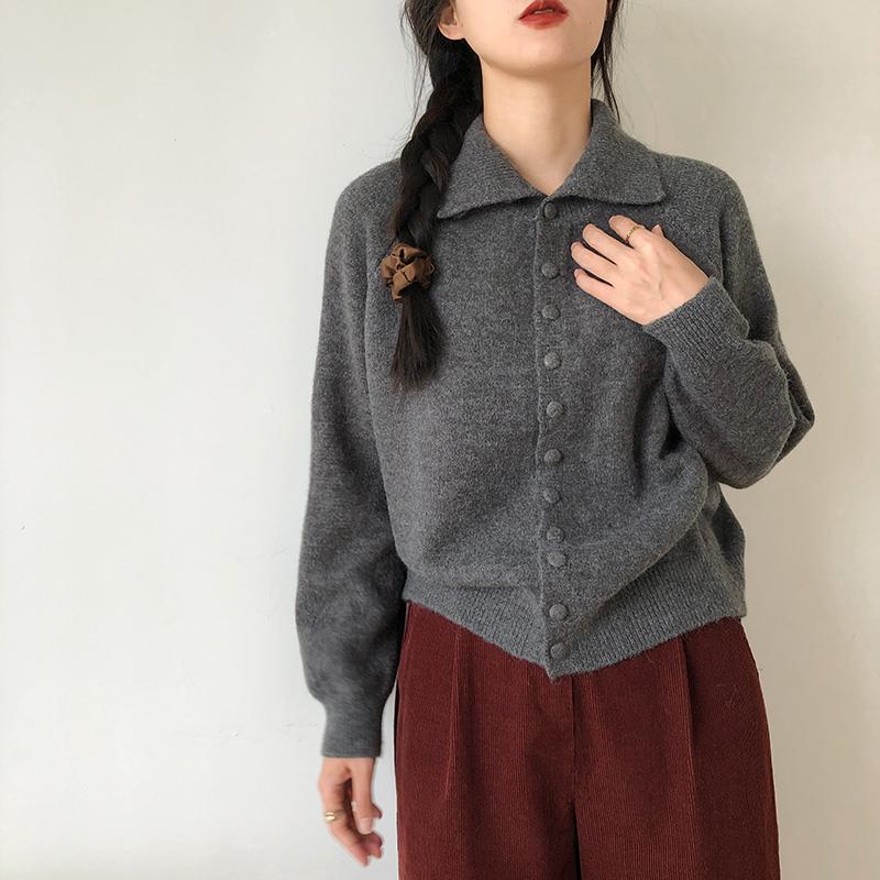 Cardigan à la mode pour femmes avec détails de boutons Chic & Stil