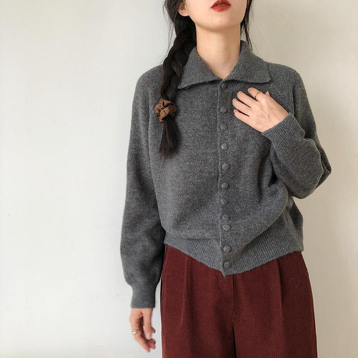 Cardigan à la mode pour femmes avec détails de boutons Chic & Stil