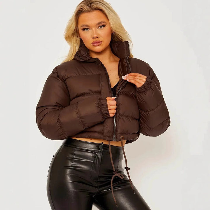 Ladies stylish, short cut padded jacket Amarae