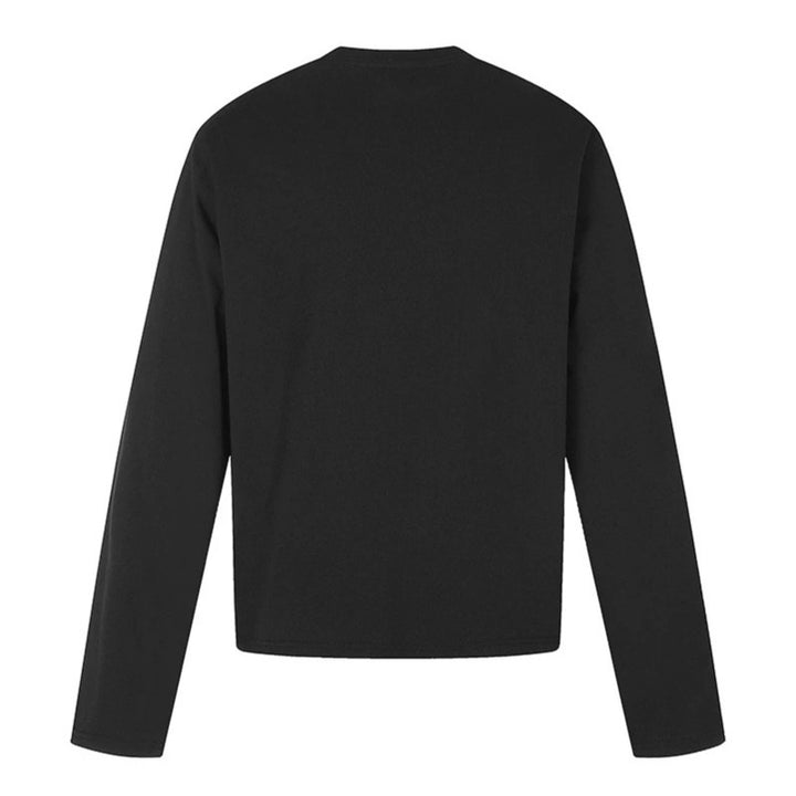 Men's long sleeve shirt with textured print and flag-inspired graphic mix Amarae