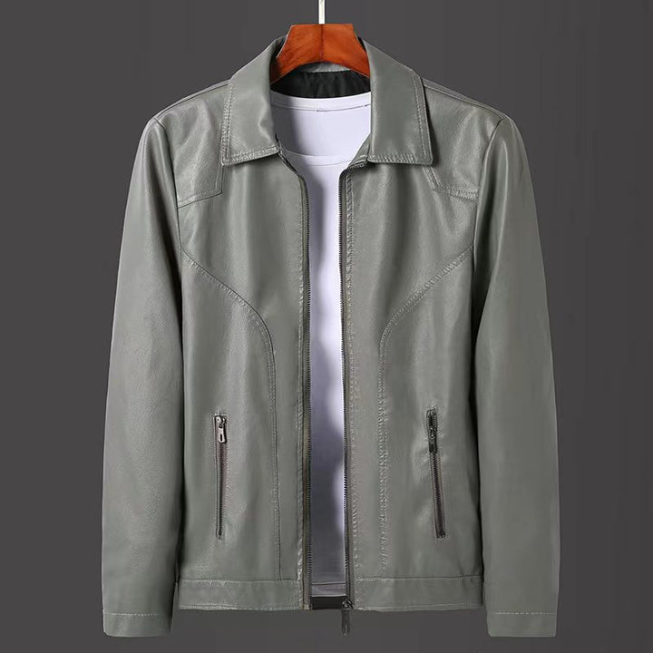 Casual faux leather jacket for men Amarae