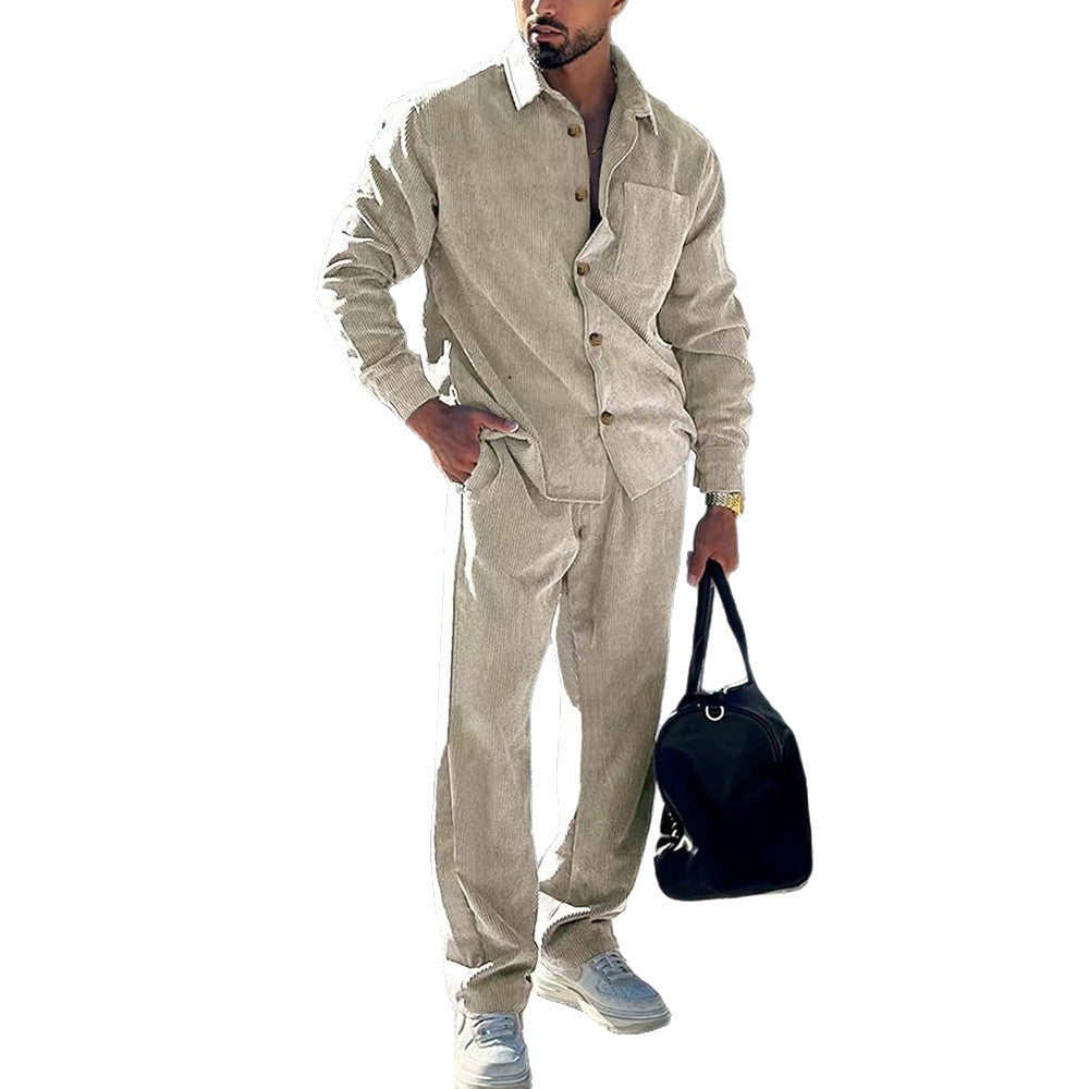 Men's leisure set with innovative fabric and practical pockets Amarae