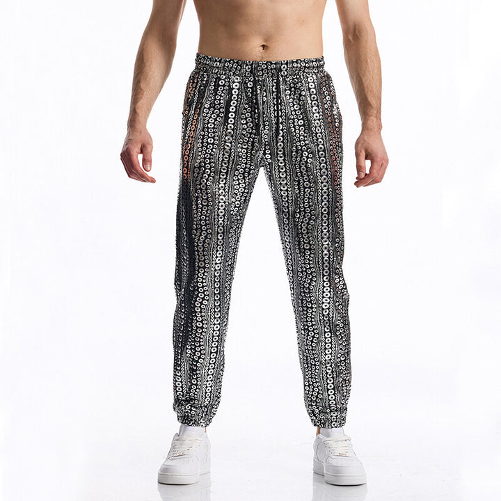 Men's shiny party suspenders Amarae