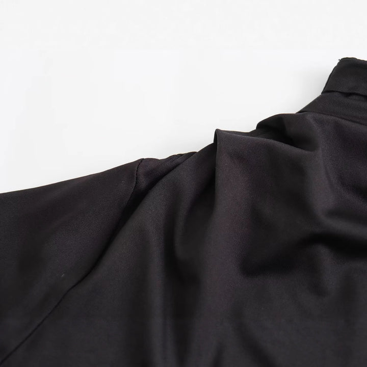 Women's Asymmetric One-Shoulder Maxi Dress with Long Sleeve Amarae