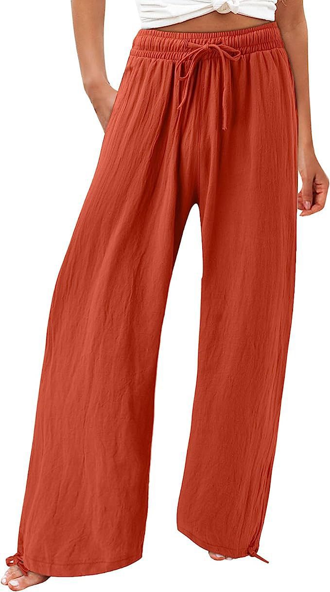 Chic and stylish loose and airy summer pants for women