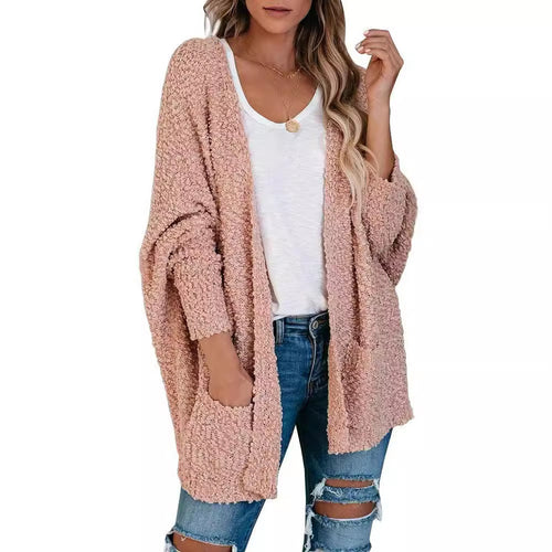 Ladies Large Cardigan with Loose Structure Amarae