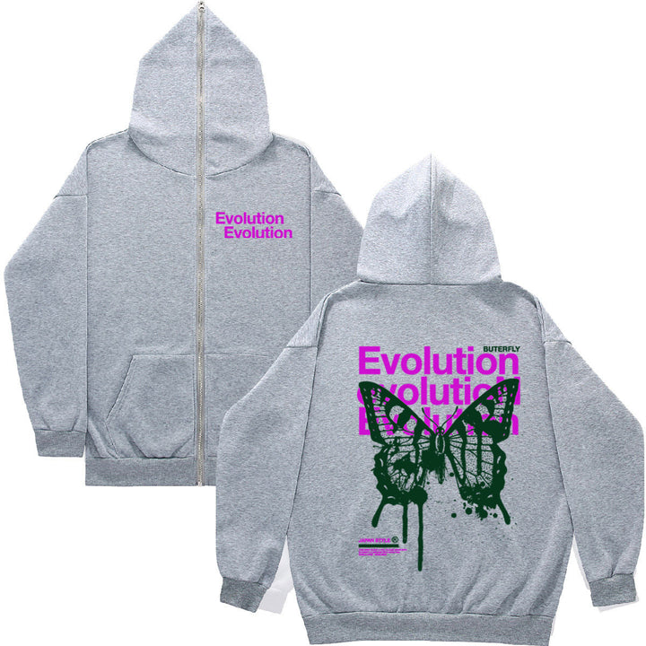 Hooded jacket for women with a catchy graphic design Lune London