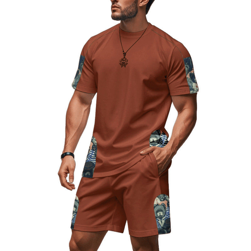 Lune London graphic print lounge set for men