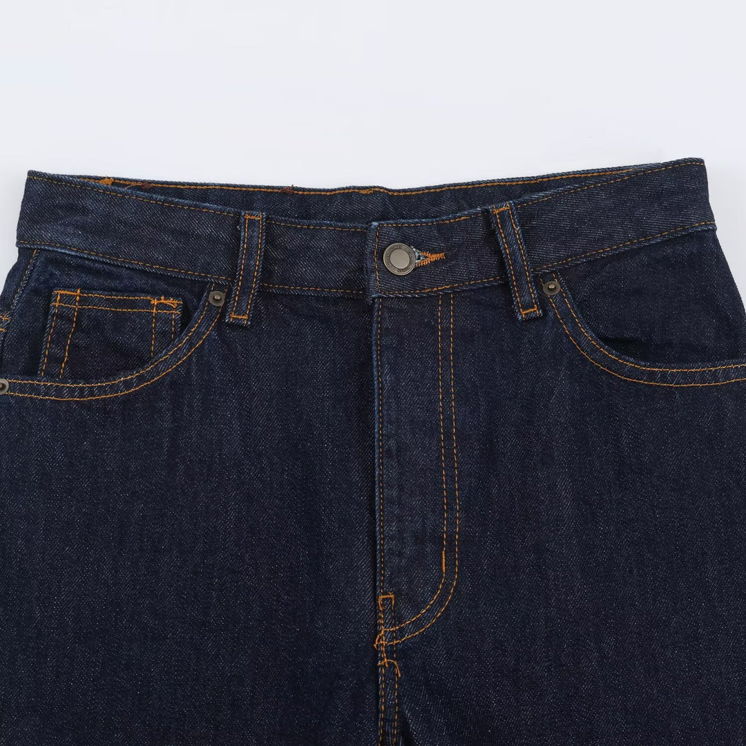 Women Highwaist Relaxed Tapered Jeans with Conical Leg Amarae