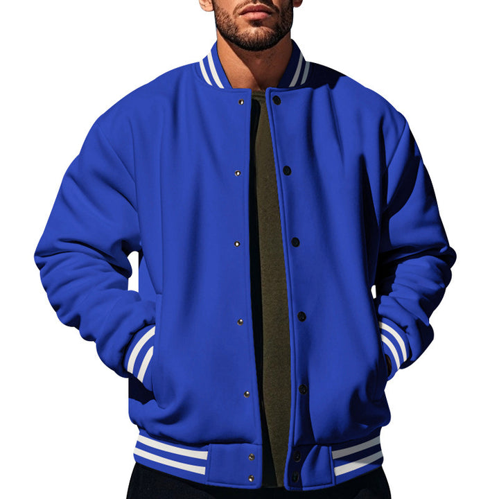 Sporty bomber jacket for men with contrasting edges Lune London