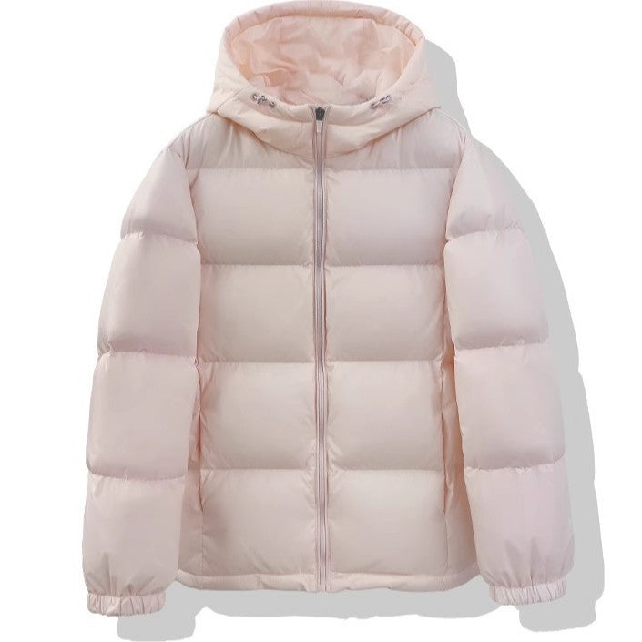 Women's Quilted Puffer Jacket with Hood and Insulating Filling Lune London