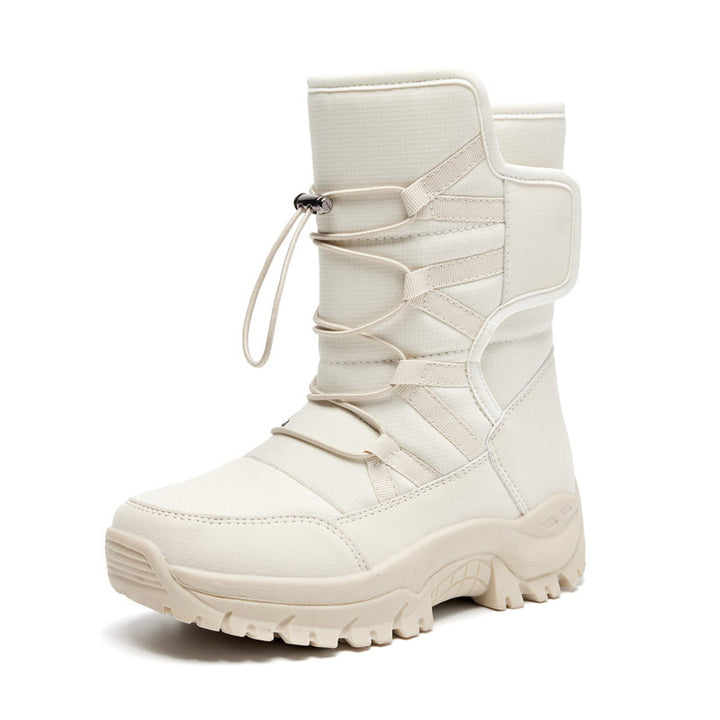 Winter boots for women with non-slip sole and innovative lacing system Lune London