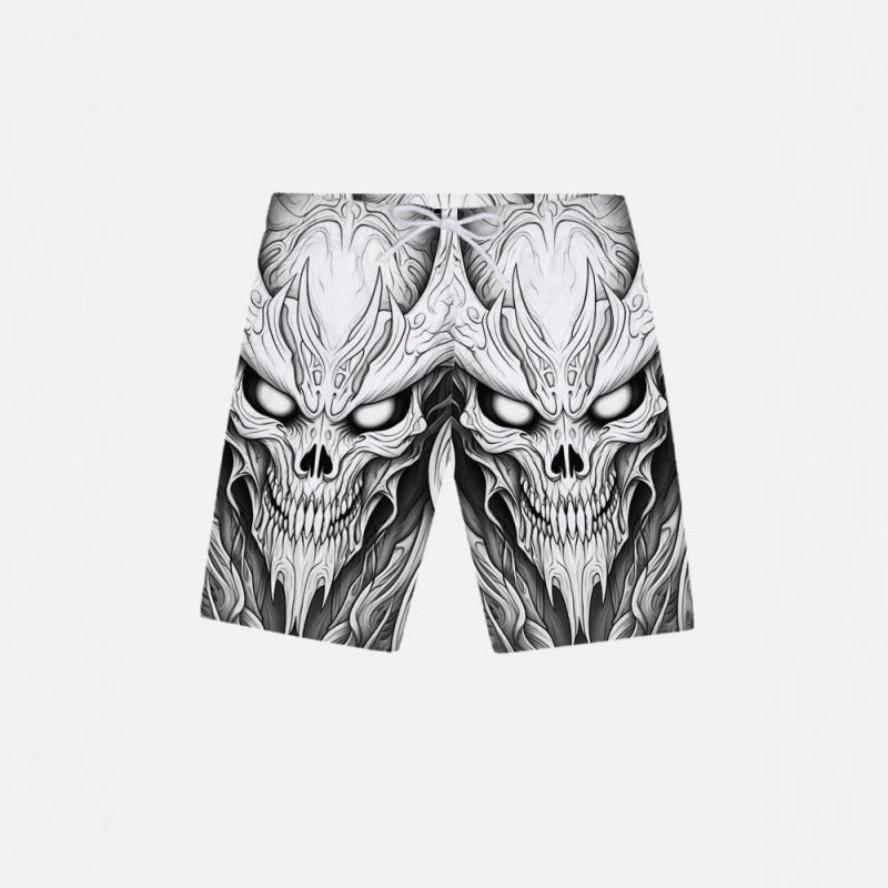 Men's Graphic Psychedelic Print Swimwear Lune London