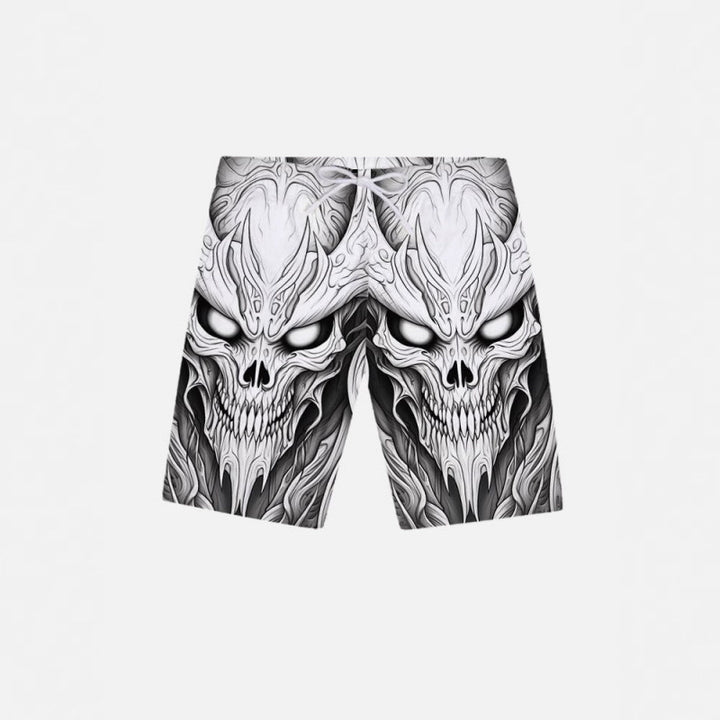 Men's Graphic Psychedelic Print Swimwear Lune London