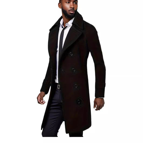 Amarae double wool coat for men