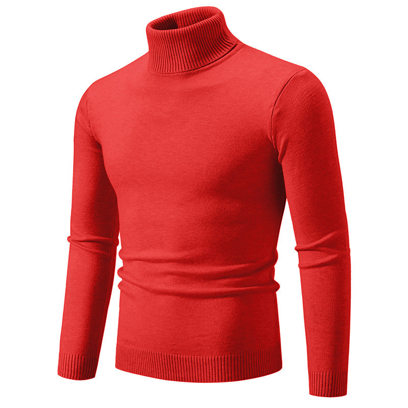 Chic turtleneck pullover for men in high-quality cotton Lune London