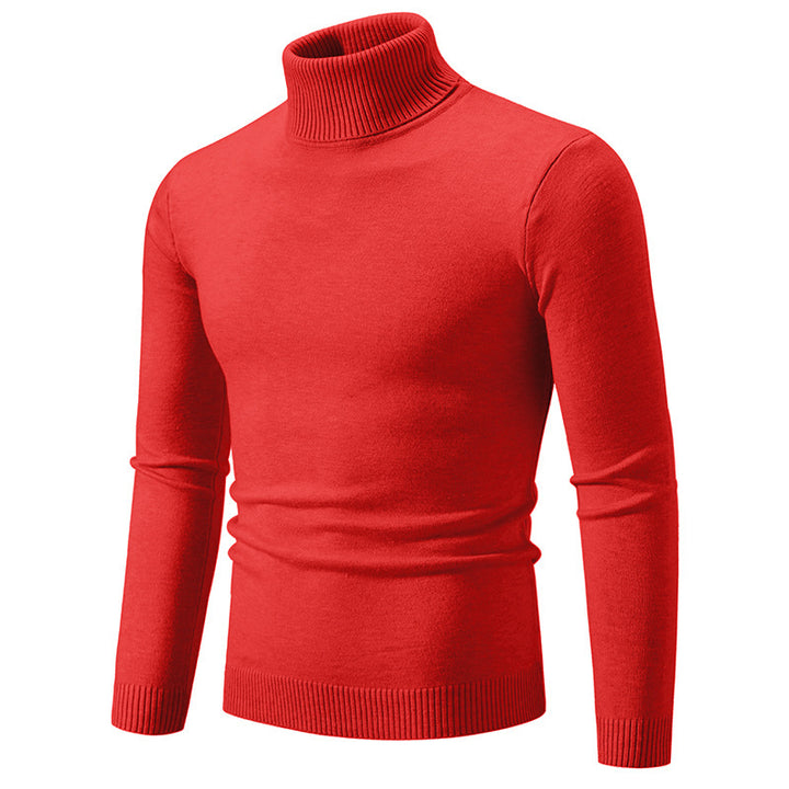 Chic turtleneck pullover for men in high-quality cotton Lune London