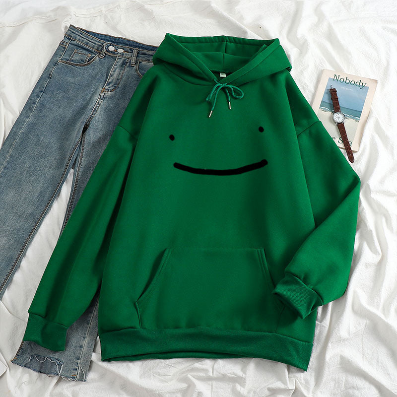 Women's hoodie with casual smiley design Chic & Stil