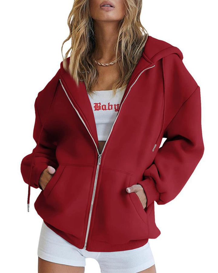 Women Oversized Hoodie Jacket Chic & Stil