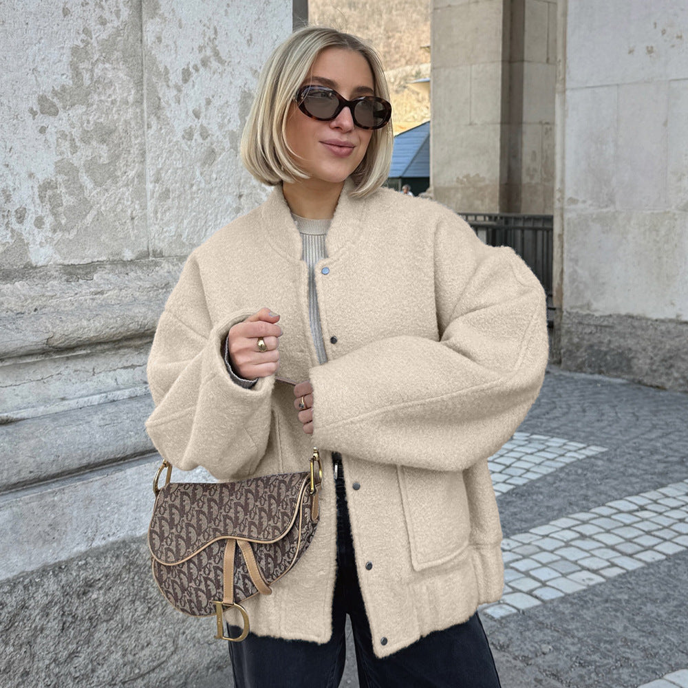 Ladies Chic and Stylish Boucle Jacket